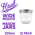 These 300mL (half-pint) jars are designed to provide an easy and reliable way to store and preserve your homemade jams, pickles, sauces, and more.