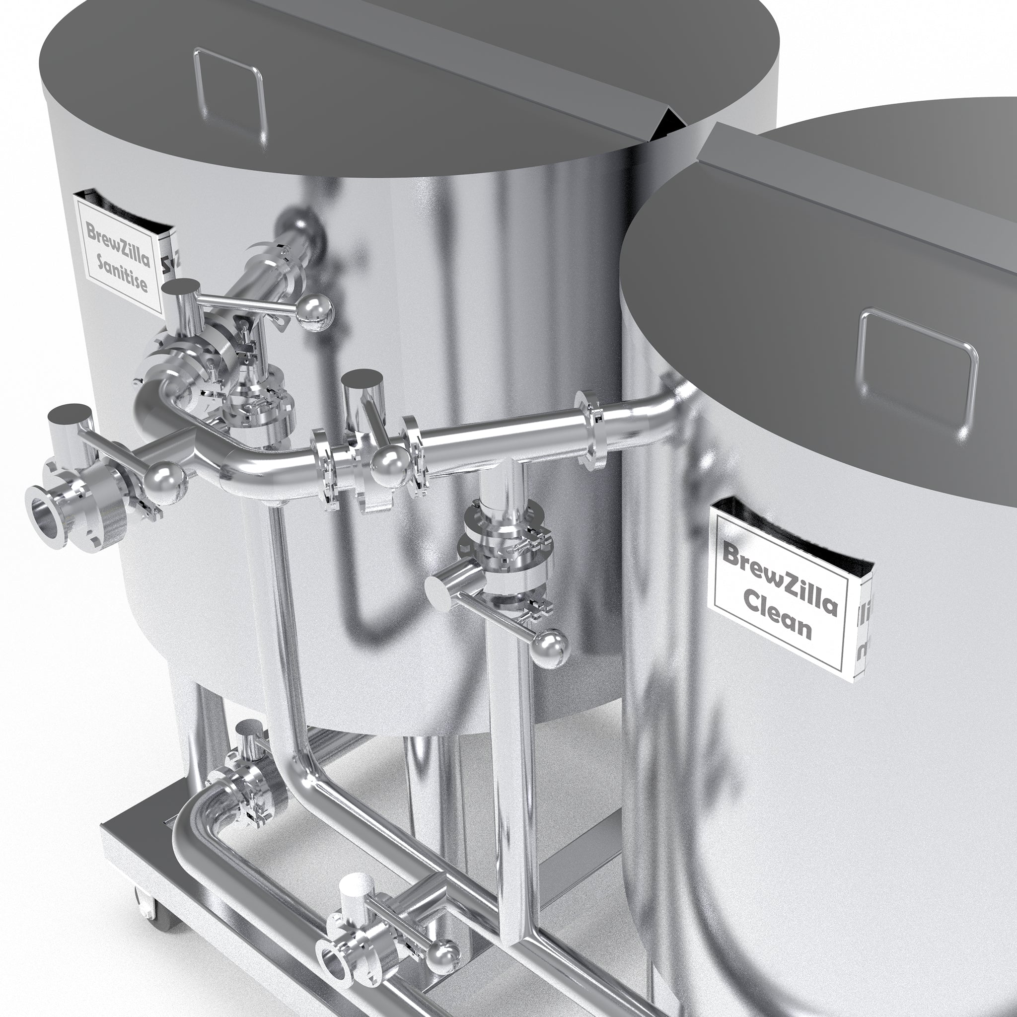BrewZilla Micro - 200L Clean in Place (CIP) Cart