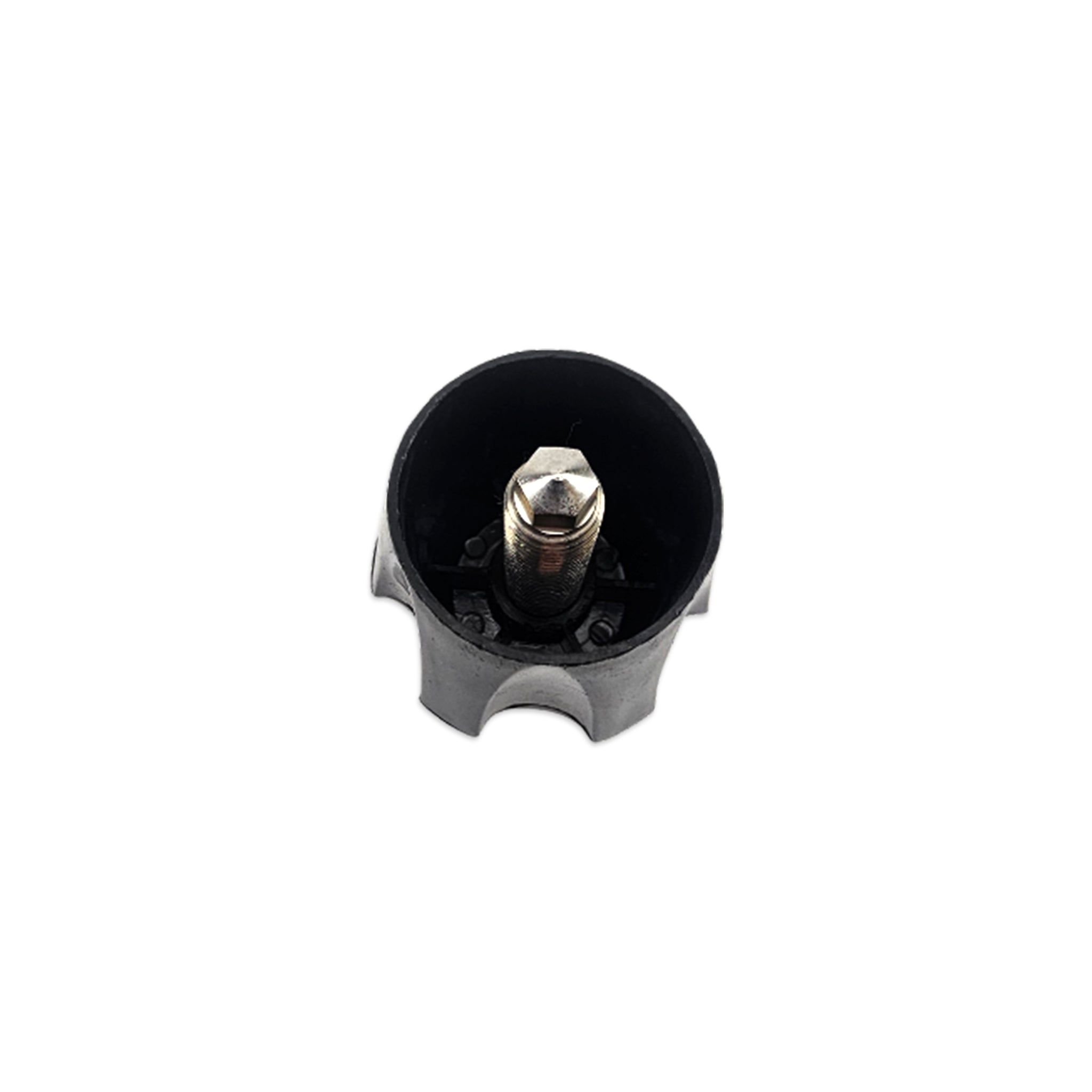 Replacement Black Plastic Knob for KegLand MK5 Regulator with tool-free M8 hex head for easy servicing.