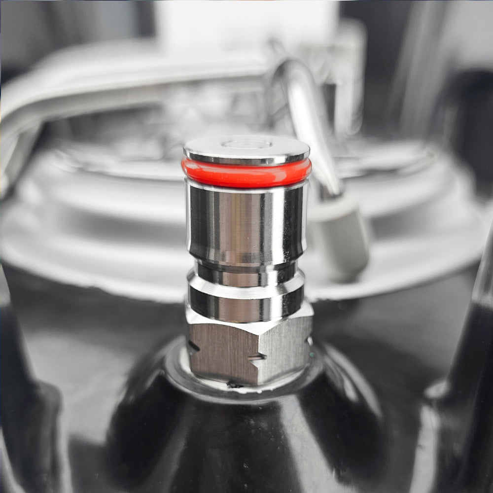 Cornelius Ball Lock Post (IN) With Red Gas Post O-Ring