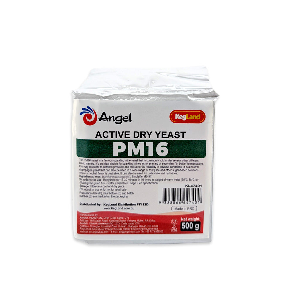 Commercial Wine Yeast - PM16 500g Brick - Angel KegLand