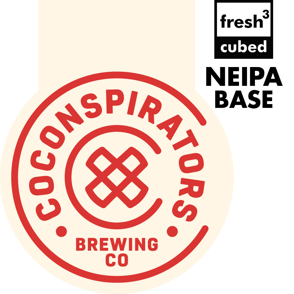 This particular Fresh3 is brough to you by a collaberation with Co-Conspiritors brewery in Melbourne.
Their NEIPA boasts a juicey citrus, pineapple and stone fruit haven. Bitter but balannced with fresh full bodied malts.
Extremely aromatic&nbsp;