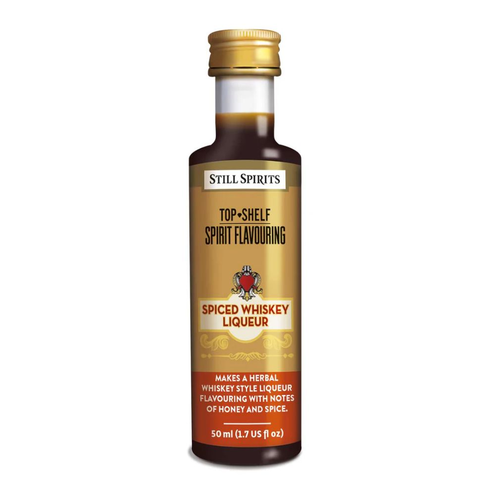 50ml top shelf spirit flavouring to make a whiskey style herbal liqueur