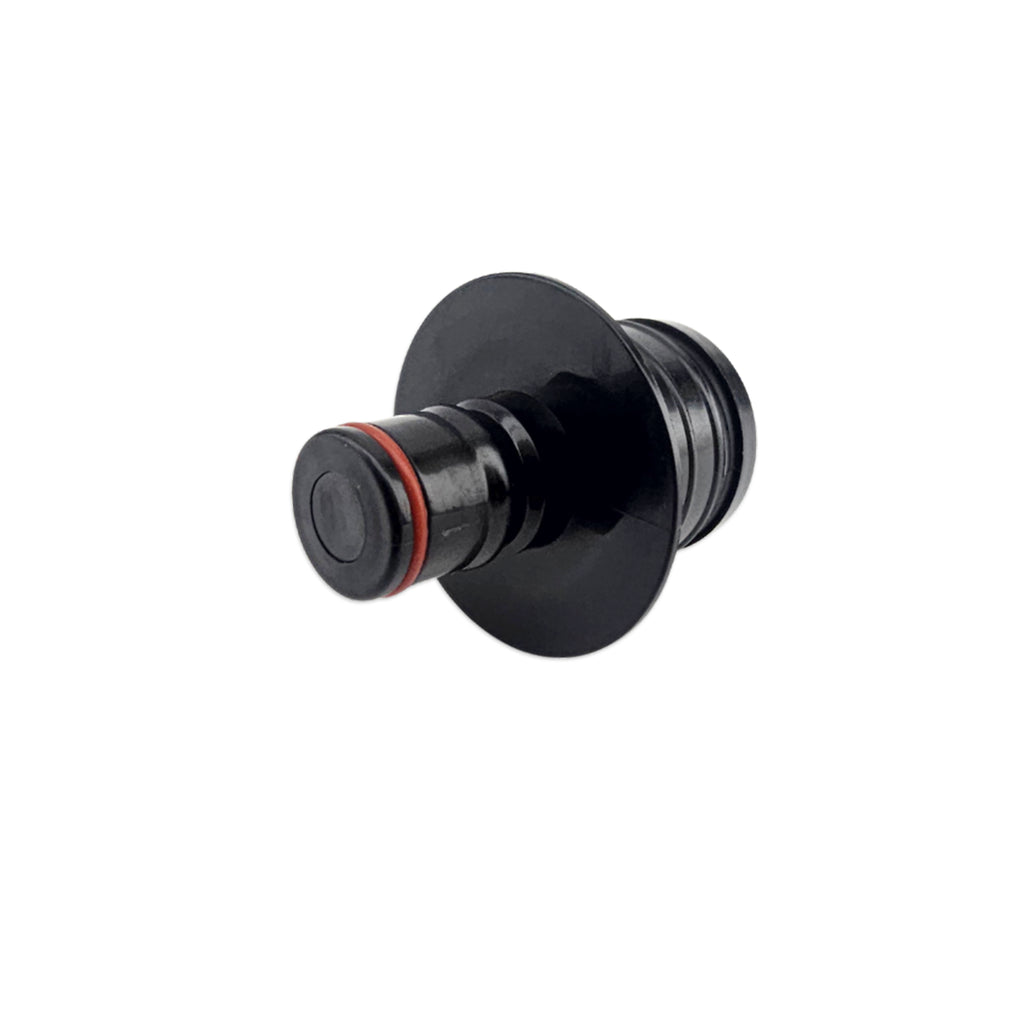 Bladder Ball Lock Cap. Easily fill BIB bladders using standard ball lock fittings.
