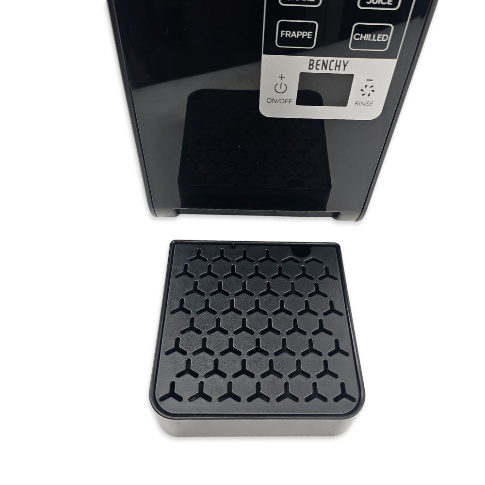 Remoable drip tray. Please note this is also plumbed from the condensation drips from the main cold rotor.