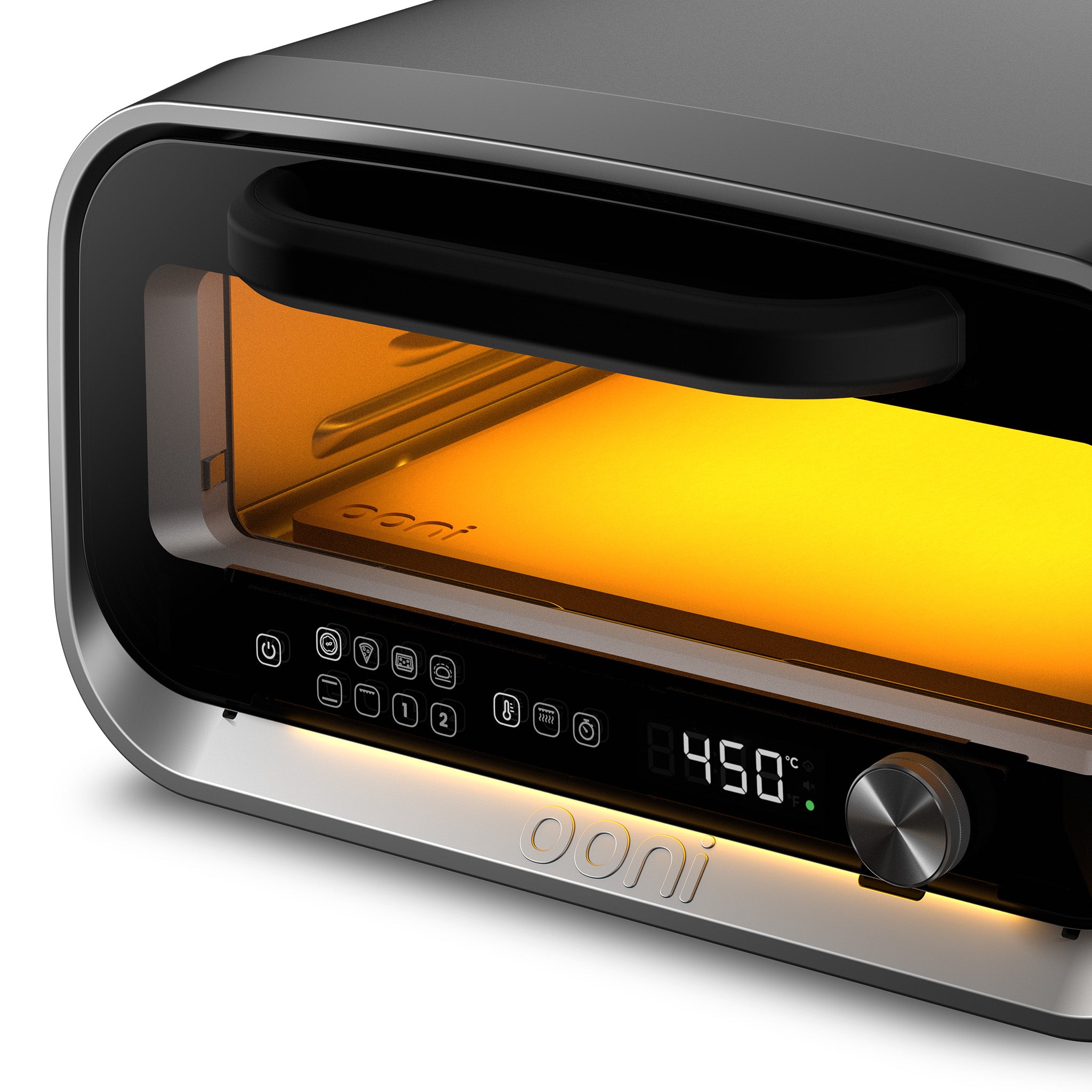Ooni Volt 2 Electric Pizza Oven with Digital Display - 450C Cooking Temp - Fast Heat up Time