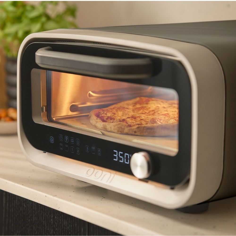 Ooni Volt 2 Electric Pizza Oven Cooking Pizza at 350C
