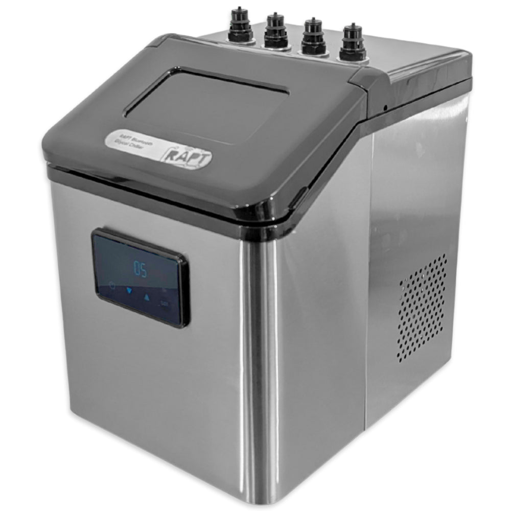 Right side profile, Powered on to 5°C. No JoinTech hoses attached.