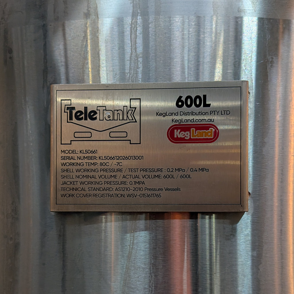 TeleTank 600L - information card