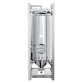 TeleTank 1200L - Jacketed Pressurisable Fermenter/Uni-Tank (90 Degree)
