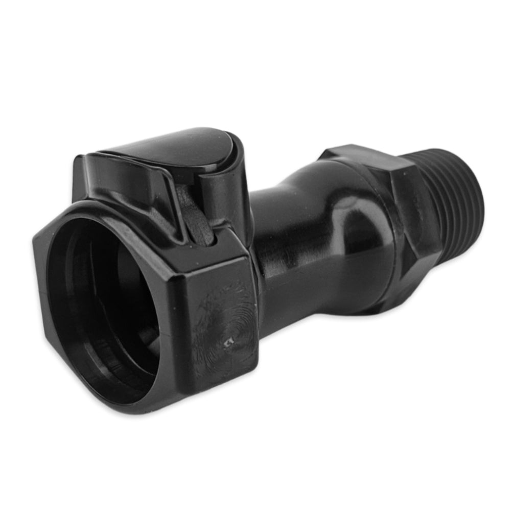 When not connected to another JoinTech Connector this will not allow any flow. Incredibly useful on Pump or Glycol systems.&nbsp;&nbsp;