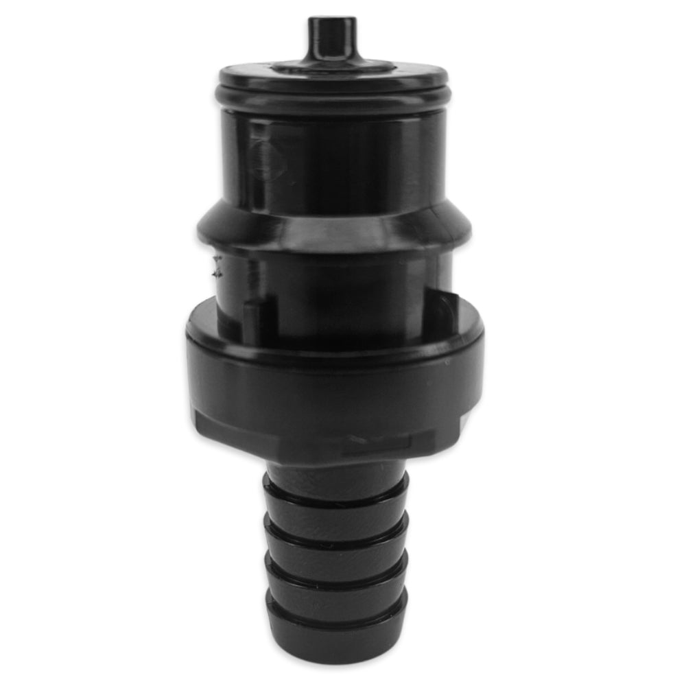 JoinTech Male Connector with Auto Shut Off x 13mm Barb