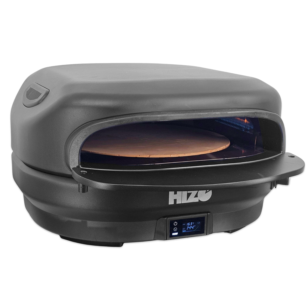 Fully assembled HIZO Spiro with the Heat Booster Shield removed to see the biscotto stone.