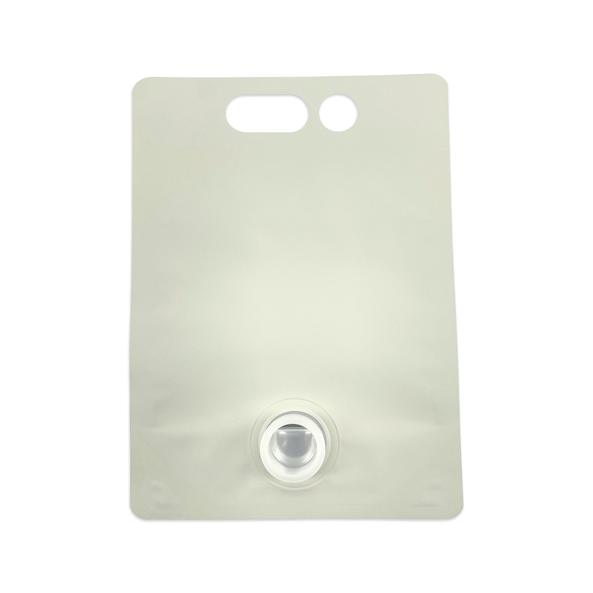 1.5L Blank Eggshell Stand Up Bladders (Pack of 5) flat
