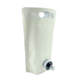 1.5L Blank Eggshell Stand Up Bladders (Pack of 5) with ball lock