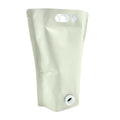 5L Blank Eggshell Stand Up Bladders (Pack of 5)