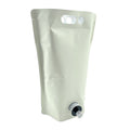 5L Blank Eggshell Stand Up Bladders (Pack of 5) ball lock post