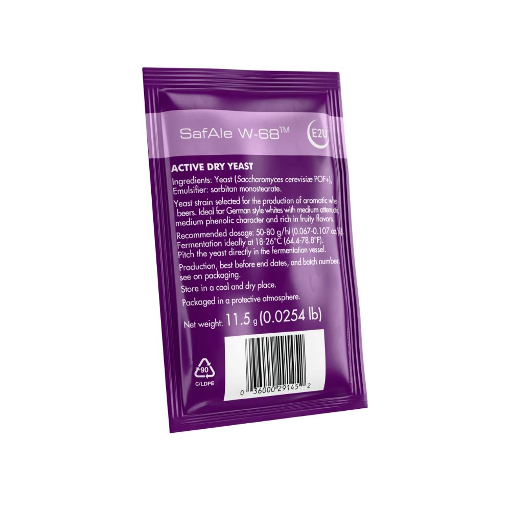 Fermentis SafAle W-68 Yeast x 11.5g - KegLand