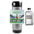 NEW G2 - Canuck Co. & Dry Ginger Ale (Rye Whiskey) - Zero Sugar - DIY ~ BYO Spirits Keg Kit 19L