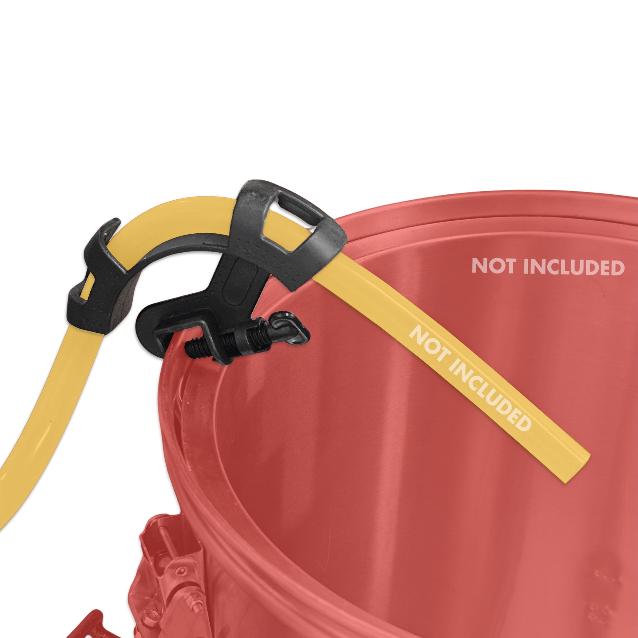 Adjustable anti-kink tube holder for brewing vessels.