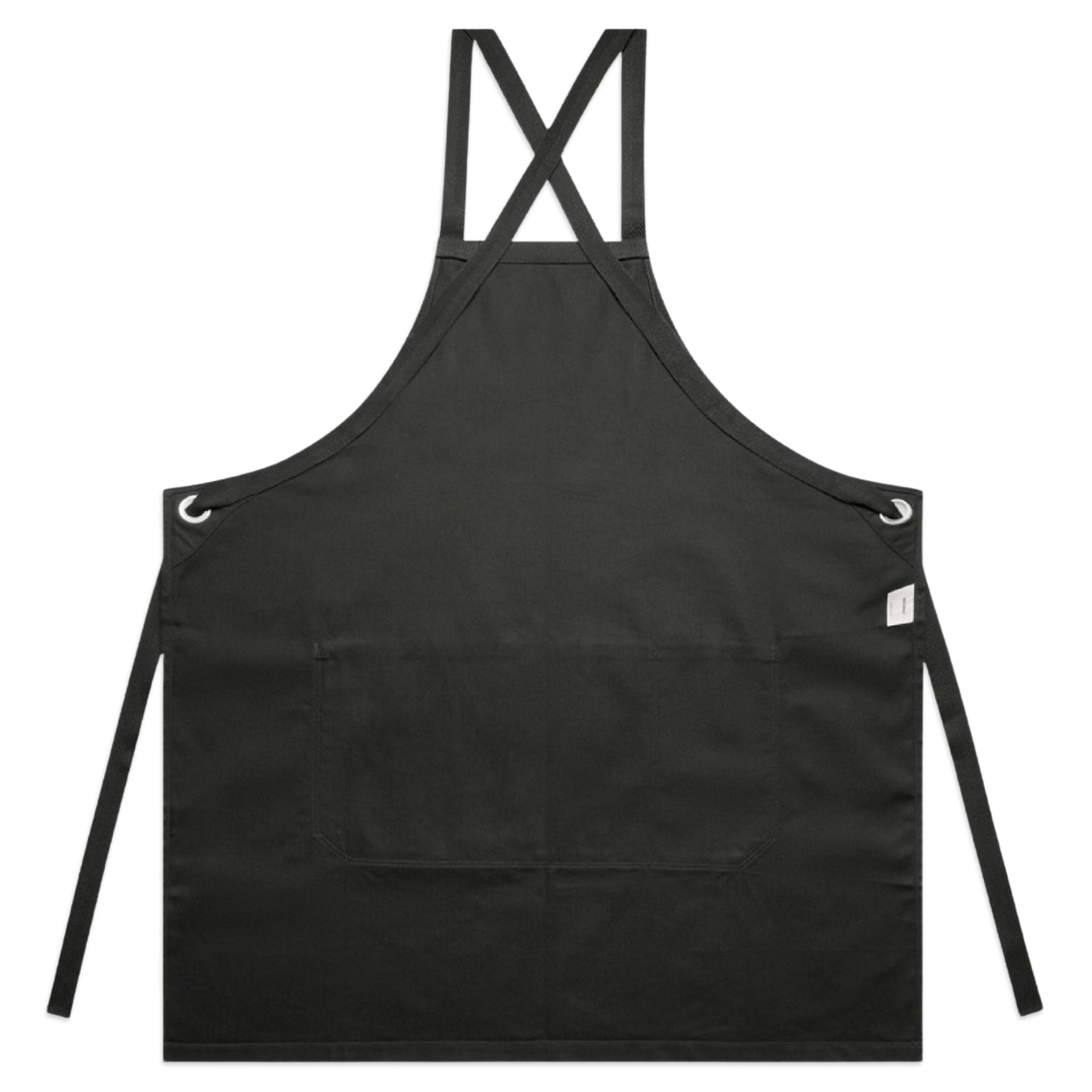 HIZO Deluxe Apron - ASColour Carrie Apron (Coal) OSFM