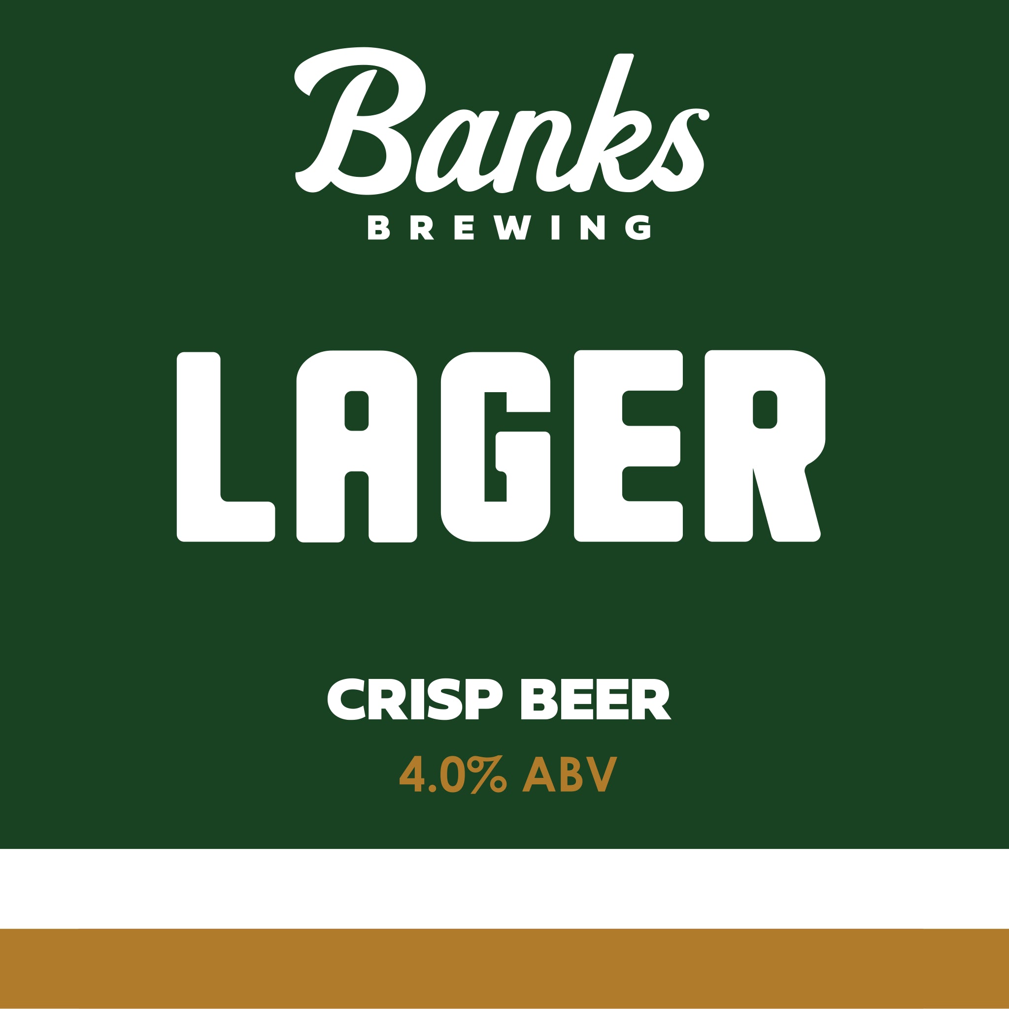 Banks Brewing - Lager - 20L A-type Keg