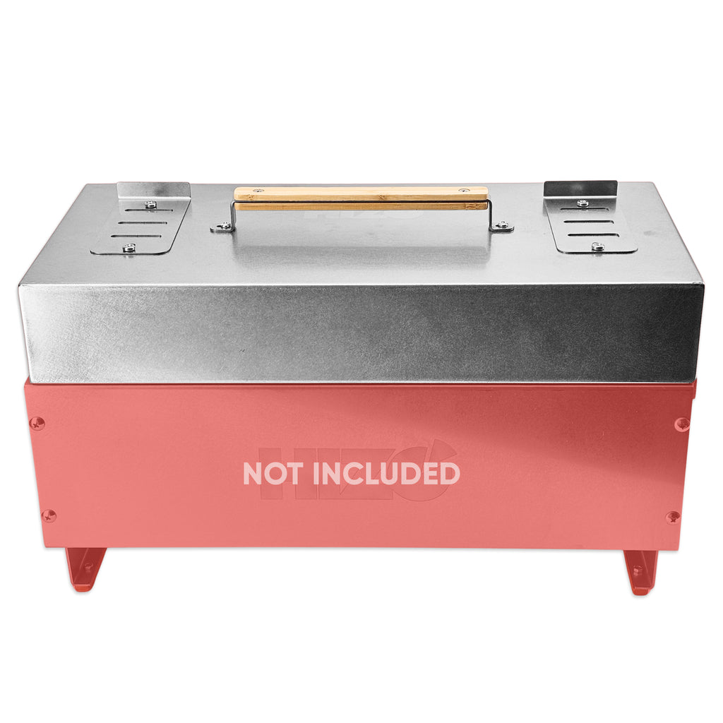 HIZO Hibachi Lid for smoking meats and vegetables. Please note the bottom BBQ  is not included.
