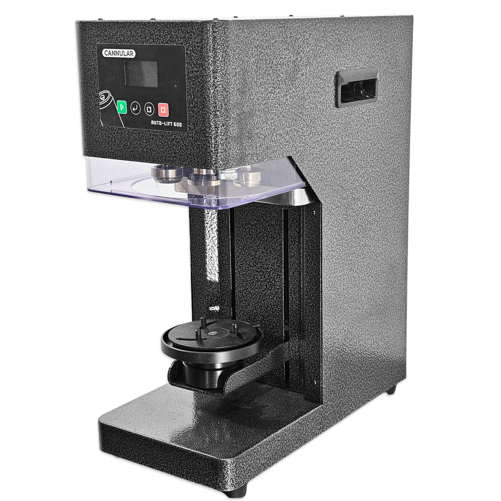 Cannular Auto-Lift 600 for PET and Aluminium cans.