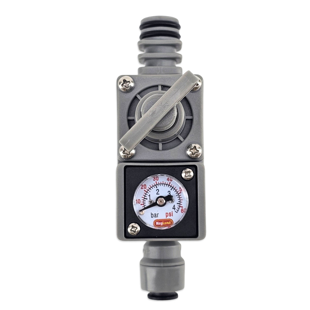 8mm duotight inline regulator for duotight manifold top down position.