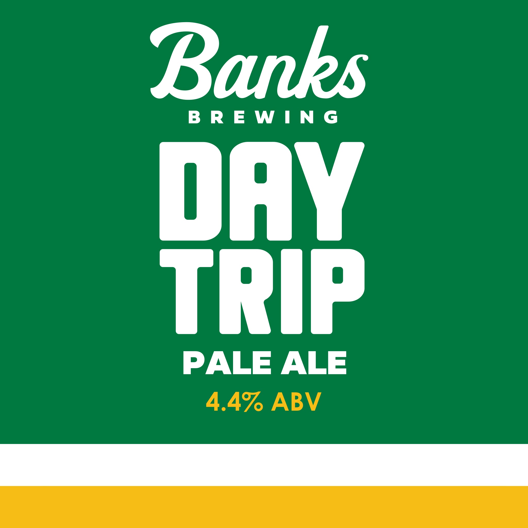 Banks Brewing - Day Trip - Tropical Pale Ale - Decal