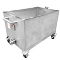 KegLand Trub - Open Top Waste Bin corner profile.