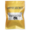 Impressence golden pack, with an elephant on the label 5L Botanical Pack to make Bombay Style Gin