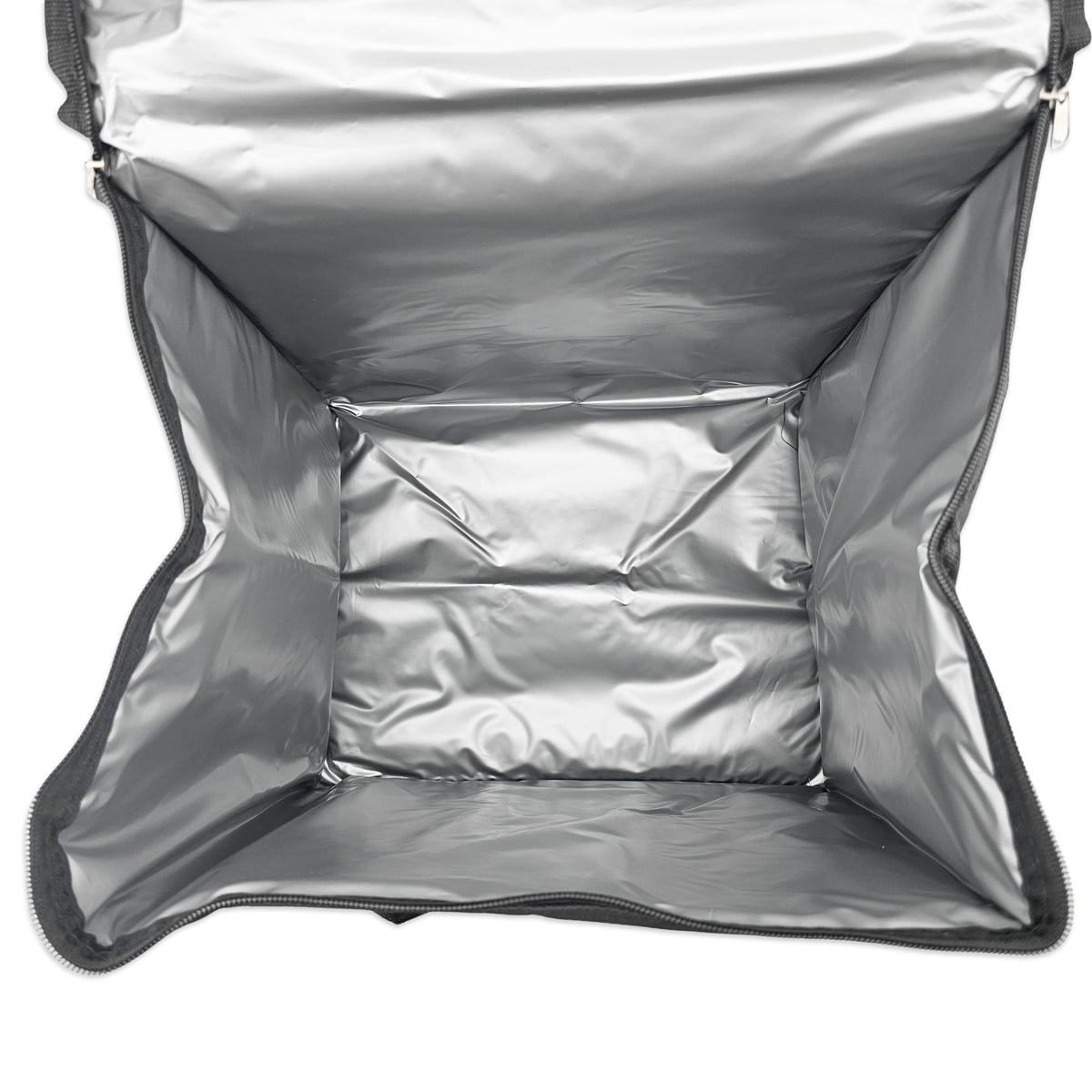 An aerial view of the KegLand Insulated Shopping Bag. 