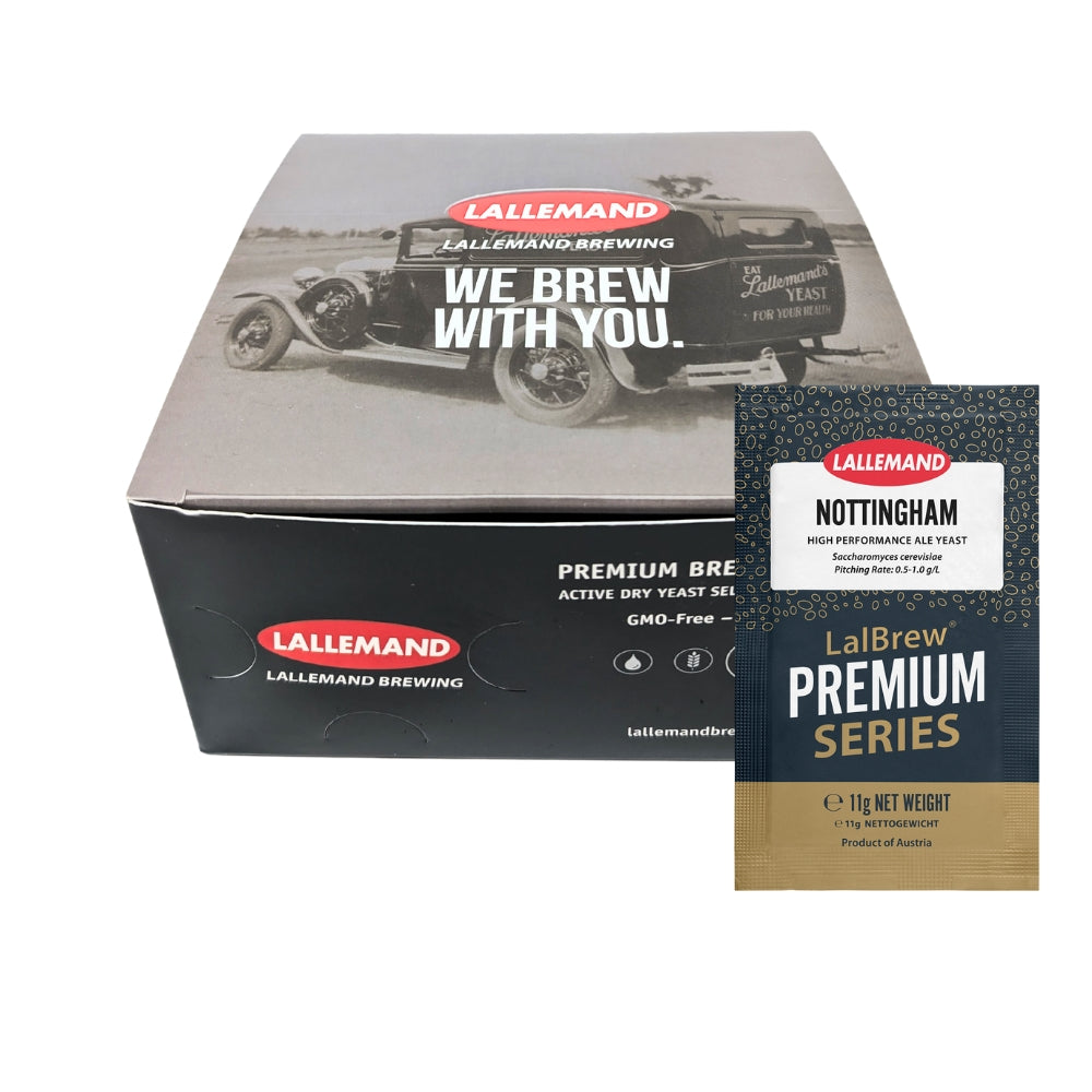 Box of 50 Lallemand Nottingham Yeast