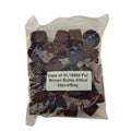 PCO1881 Caps (24 pcs) - PET Brown Bottle bag of 24 cap in plastic bag