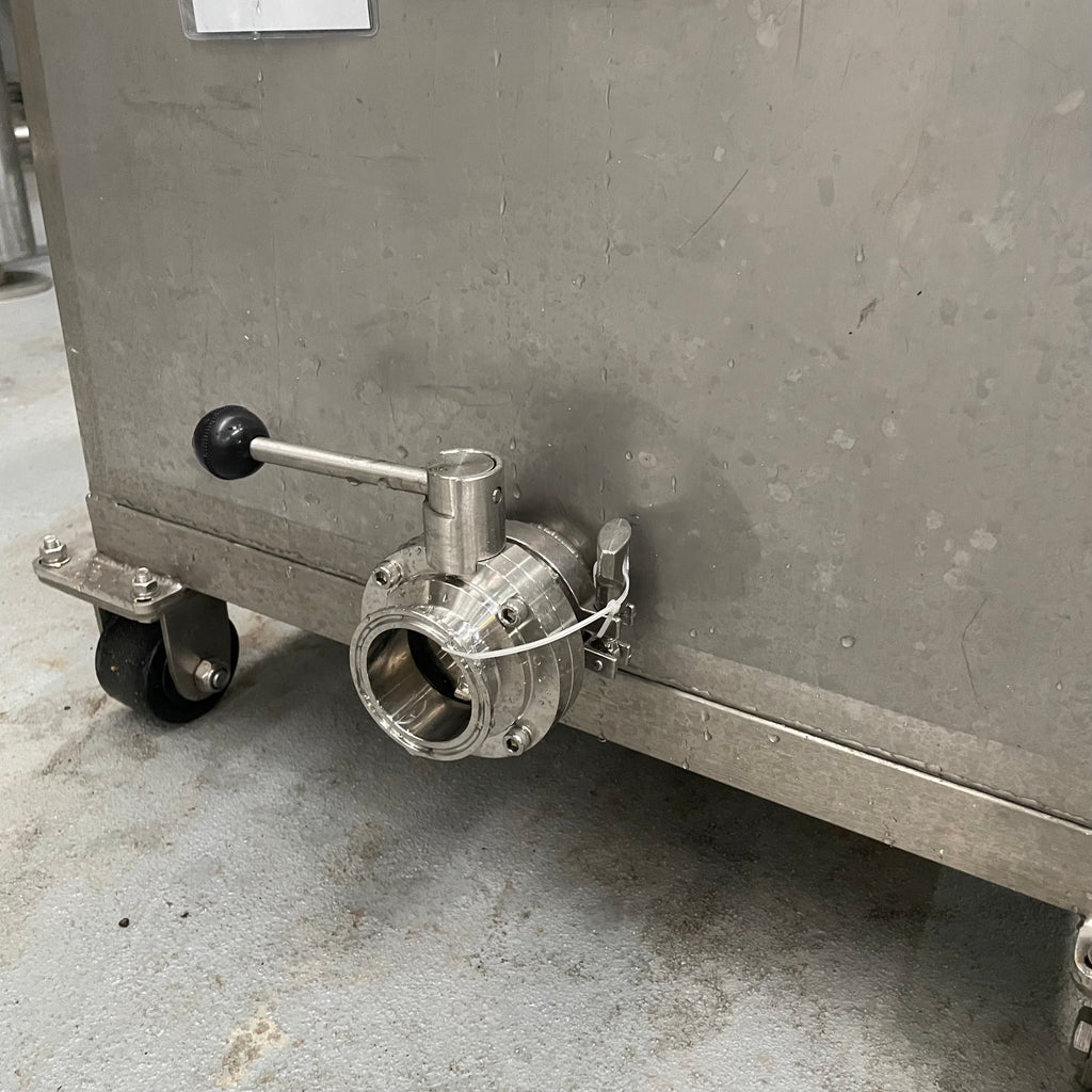 Trub Bin - release port