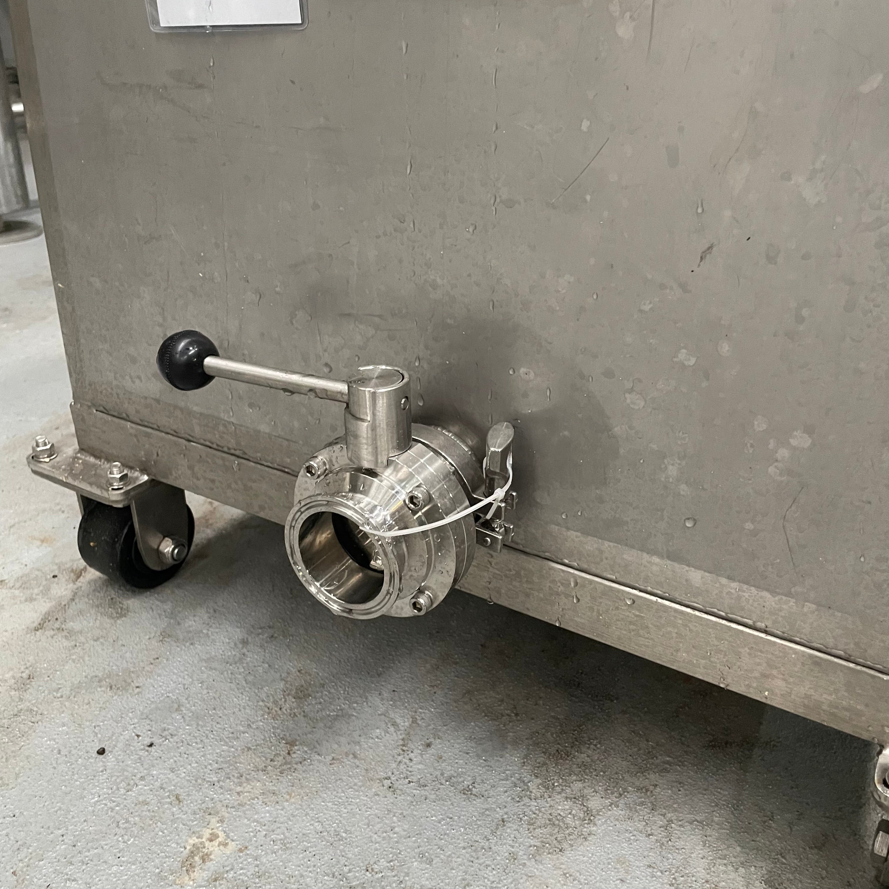 Trub Bin - release port