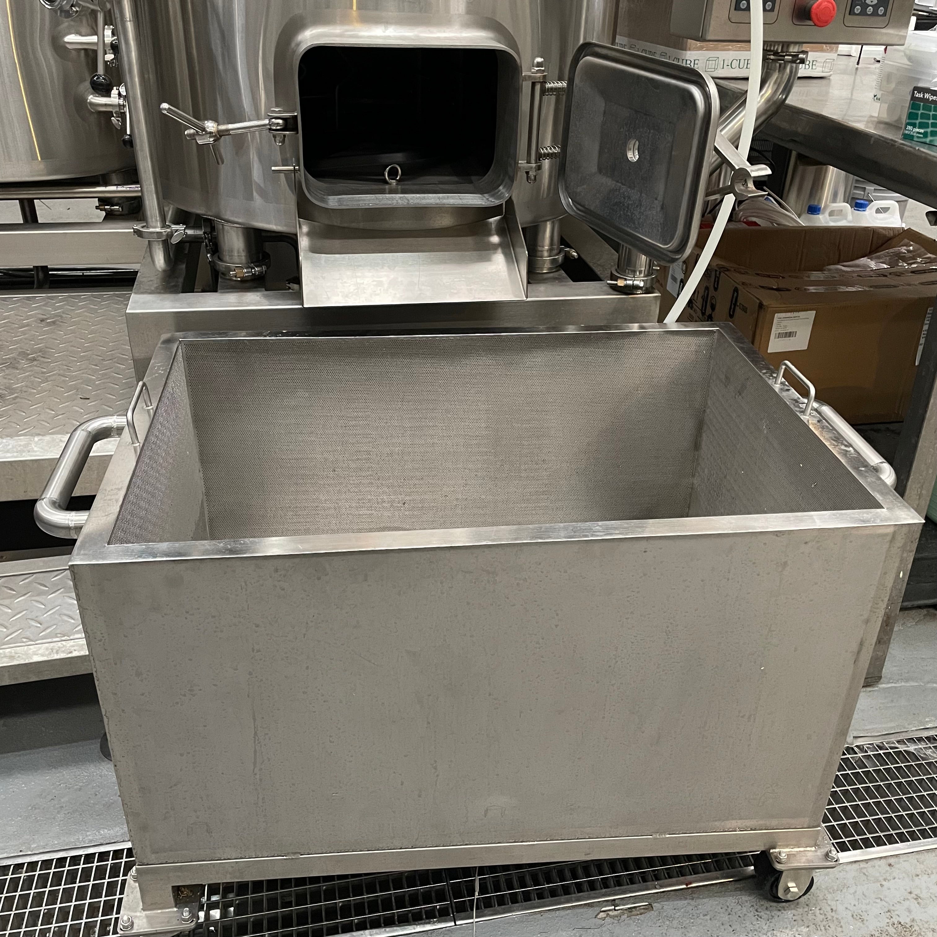Trub Bin - used for spent grains