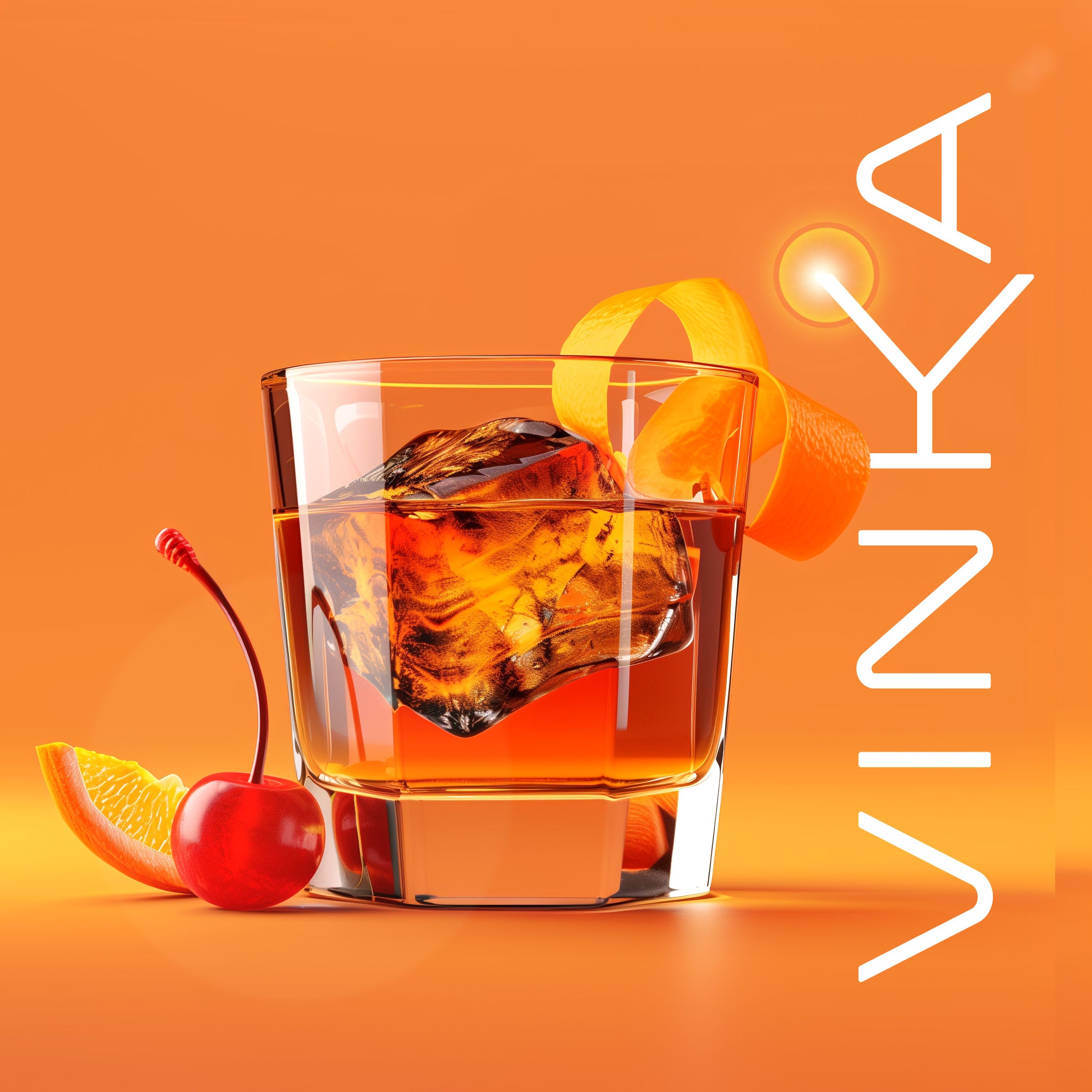 VINKA Old Fashioned in Glass