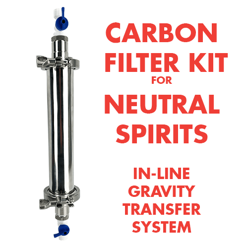 Activated Carbon Filter In-Line Gravity Kit