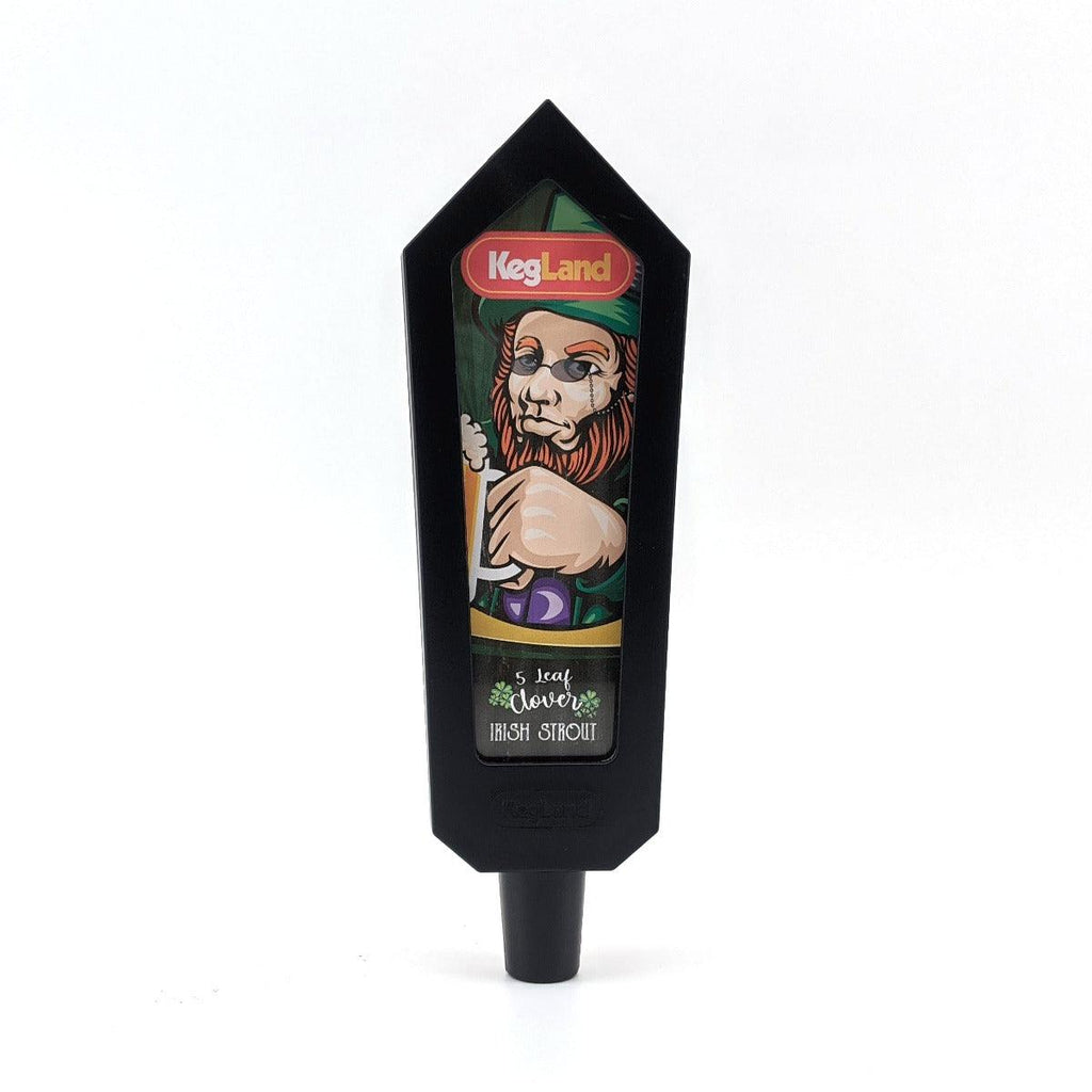 Bishop Tap Handle for Recipe Kits (Clear Lense for Paper, Blackboard Sticker, Whiteboard Sticker) - KegLand