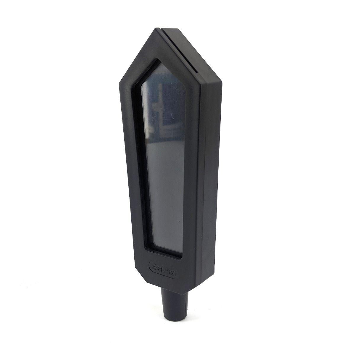 Bishop Tap Handle for Recipe Kits (Clear Lense for Paper, Blackboard Sticker, Whiteboard Sticker) - KegLand