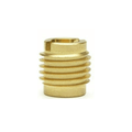 Brass Dual-Threaded Insert for Wooden Tap Handles - KegLand