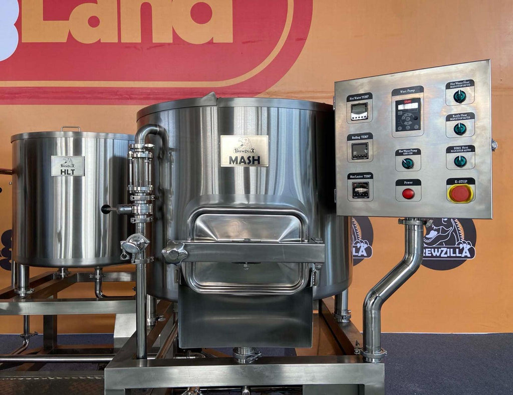 BrewZilla 200L - 3 Vessel Micro - Brewery - KegLand