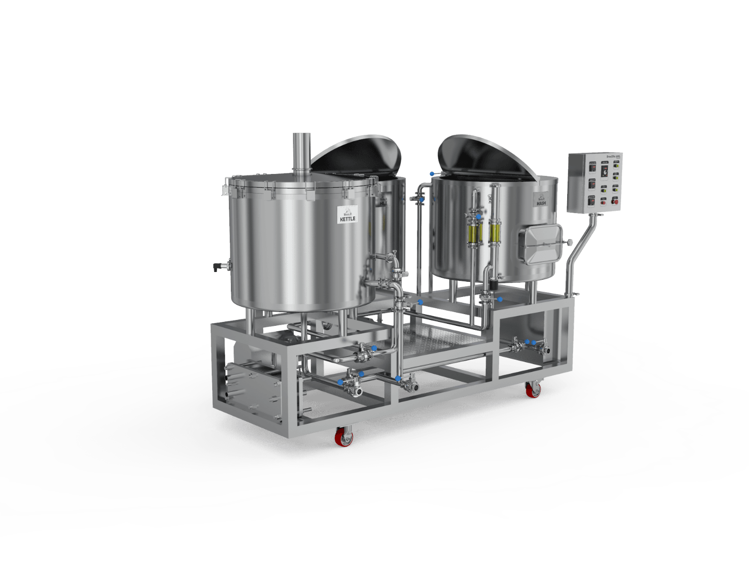 BrewZilla 200L - 3 Vessel Micro - Brewery - KegLand