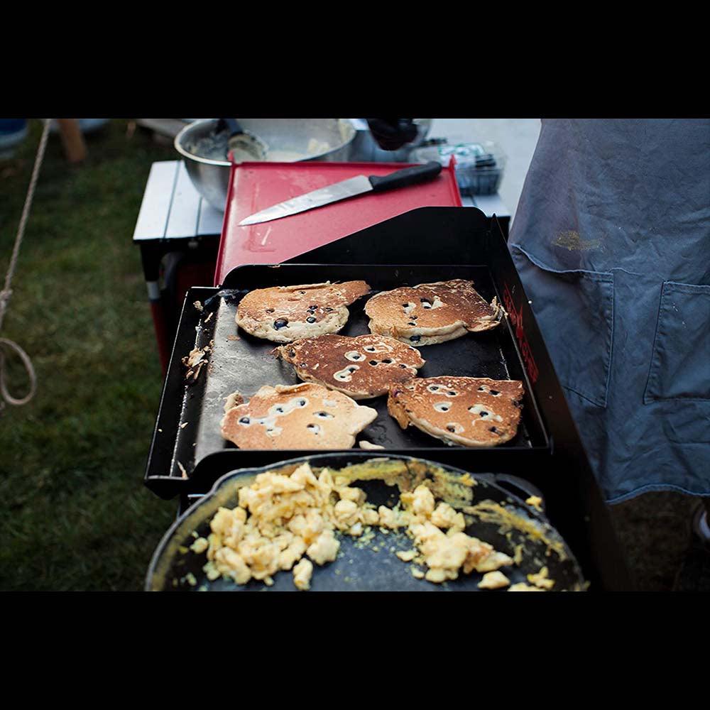 Camp Chef 14 Inch Flat Top Griddle Cast Iron Cooktop Single Burner