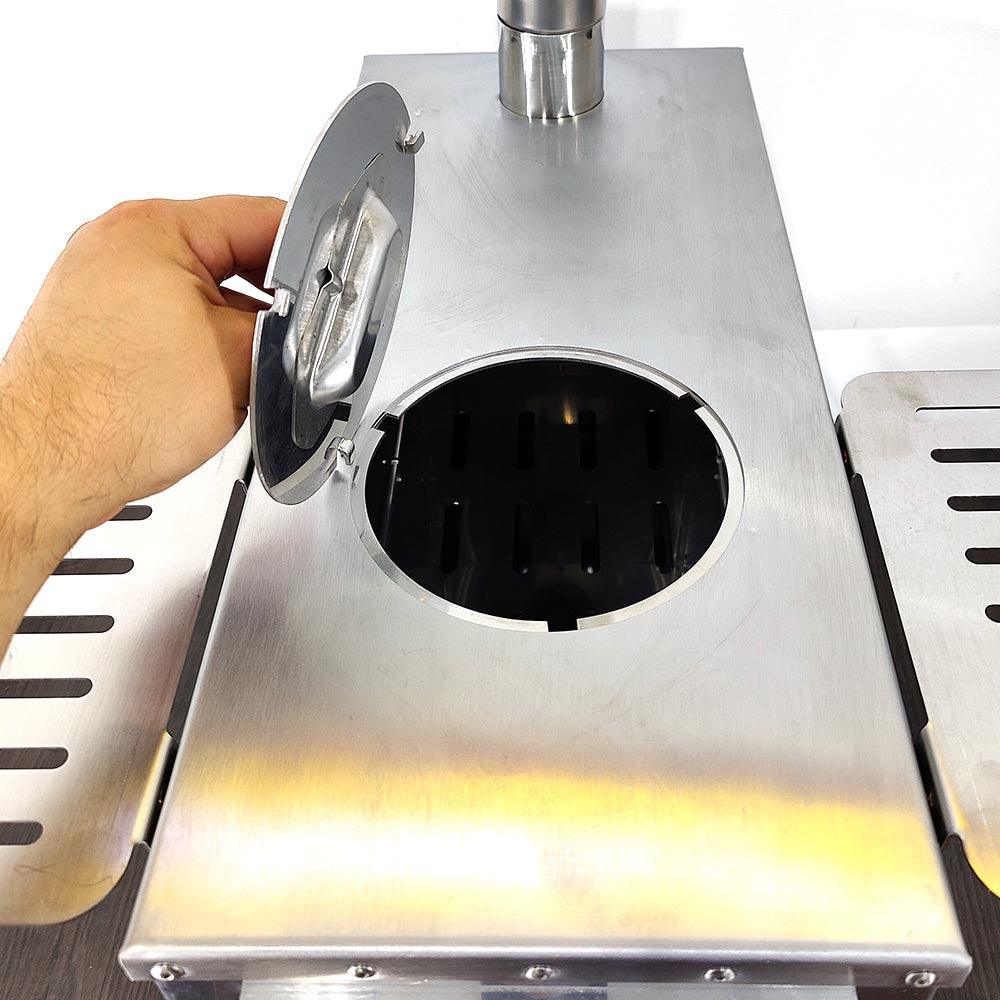 Camping Wood Fire Stove and Oven Combo - KegLand