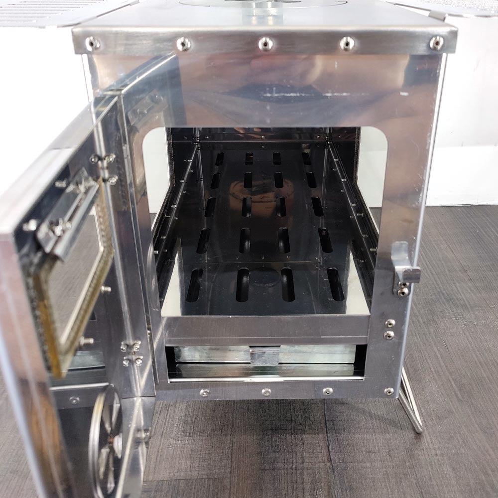 Camping Wood Fire Stove and Oven Combo - KegLand