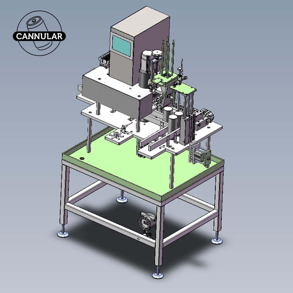 Cannular Fully Automatic Canning Machine - Single Lane - KegLand