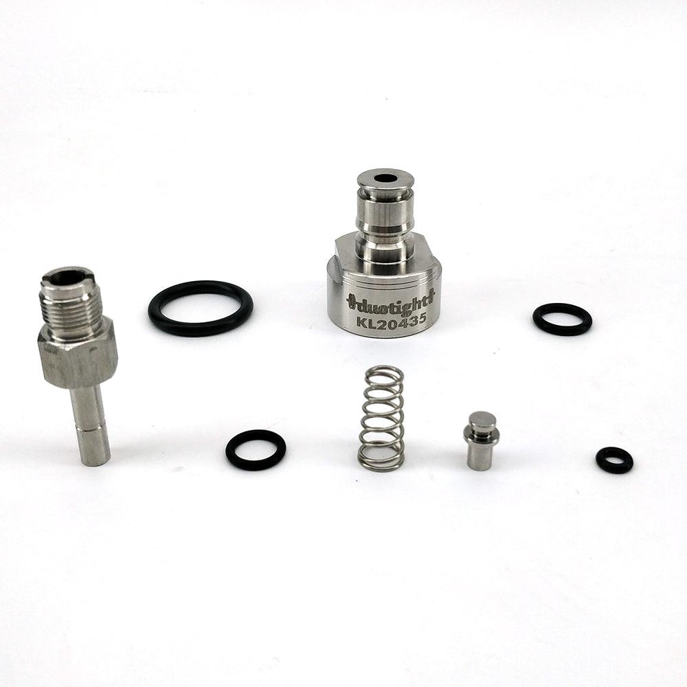 Carbonation & Line Cleaning Cap (Stainless Steel) - Duotight compatible - KegLand